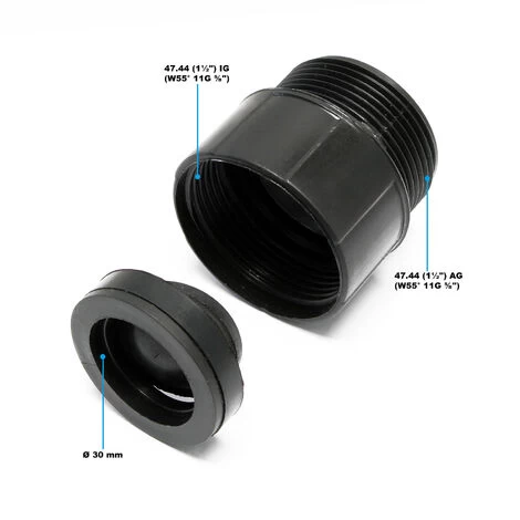 Clapet Anti-retour Filetage Femelle/mâle Pour Pompe à Eaux Sales 4 Clapet Anti-retour Filetage Femelle/mâle Pour Pompe à Eaux Sales – Image 2