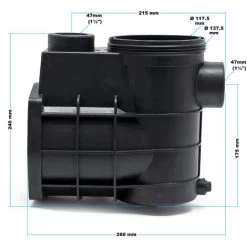 SunSun Pièces Détachées Pompe De Piscine HZS-550/750 Corps De Pompe Permet 8 SunSun Pièces Détachées Pompe De Piscine HZS-550/750 Corps De Pompe Permet -Piscine Soldes 810217 3