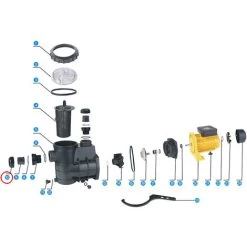 SunSun Pièces Détachées Pompe De Piscine HZS-550/750 D'Entrée / Couplage De Sortie écrou 7 SunSun Pièces Détachées Pompe De Piscine HZS-550/750 D'Entrée / Couplage De Sortie écrou -Piscine Soldes 810221 3