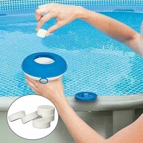 50 Pastilles De Chlore Multifonction Désinfection Instantanée Pour Baignoire Piscine Spa-ksize THSINDE 7 50 Pastilles De Chlore Multifonction Désinfection Instantanée Pour Baignoire Piscine Spa-ksize THSINDE – Image 5