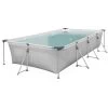 Piscine Hors Sol Tubulaire. Rectangulaire Grise 4x2 Avec Pompe De Filtration Et Armature En Acier 1 Piscine Hors Sol Tubulaire. Rectangulaire Grise 4x2 Avec Pompe De Filtration Et Armature En Acier -Piscine Soldes 82079906 1