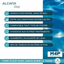Stabilisateur PH Et Correcteur TAC Pour Piscine - MADE FOR POOL - 5kg -Piscine Soldes 82215617 3