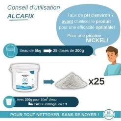 Stabilisateur PH Et Correcteur TAC Pour Piscine - MADE FOR POOL - 5kg -Piscine Soldes 82215617 4