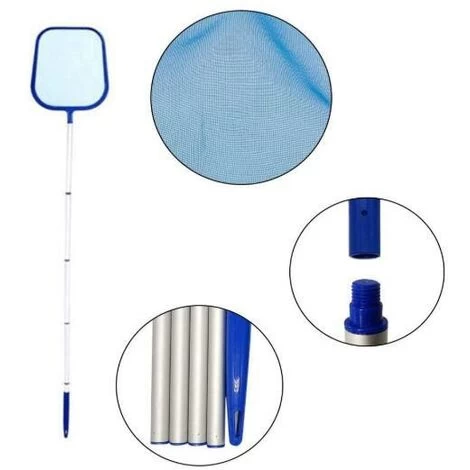 AIDUCHO Épuisettes De Surface Pour Piscine,Filets De Piscine Filet De Nettoyage Piscine En Maille Filet Outil,pour Piscines, Spas, Bassins Et Fontaines 4 AIDUCHO Épuisettes De Surface Pour Piscine,Filets De Piscine Filet De Nettoyage Piscine En Maille Filet Outil,pour Piscines, Spas, Bassins Et Fontaines – Image 2