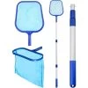 AIDUCHO Épuisettes De Surface Pour Piscine, Filet De Piscine, Épuisette Piscine Avec Télescopique Réglable Pour Nettoyer La Piscine Fontaine Bassins 1 AIDUCHO Épuisettes De Surface Pour Piscine, Filet De Piscine, Épuisette Piscine Avec Télescopique Réglable Pour Nettoyer La Piscine Fontaine Bassins -Piscine Soldes 83138748 1