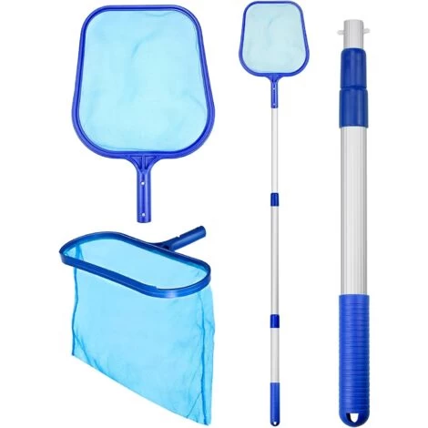 AIDUCHO Épuisettes De Surface Pour Piscine, Filet De Piscine, Épuisette Piscine Avec Télescopique Réglable Pour Nettoyer La Piscine Fontaine Bassins 3 AIDUCHO Épuisettes De Surface Pour Piscine, Filet De Piscine, Épuisette Piscine Avec Télescopique Réglable Pour Nettoyer La Piscine Fontaine Bassins