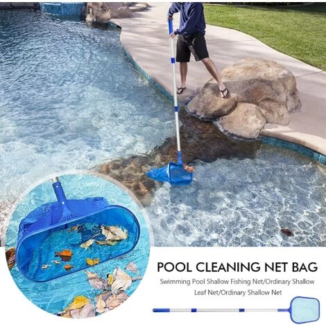 AIDUCHO Épuisettes De Surface Pour Piscine, Filet De Piscine, Épuisette Piscine Avec Télescopique Réglable Pour Nettoyer La Piscine Fontaine Bassins 4 AIDUCHO Épuisettes De Surface Pour Piscine, Filet De Piscine, Épuisette Piscine Avec Télescopique Réglable Pour Nettoyer La Piscine Fontaine Bassins – Image 2