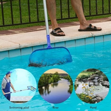 AIDUCHO Épuisettes De Surface Pour Piscine, Filet De Piscine, Épuisette Piscine Avec Télescopique Réglable Pour Nettoyer La Piscine Fontaine Bassins 6 AIDUCHO Épuisettes De Surface Pour Piscine, Filet De Piscine, Épuisette Piscine Avec Télescopique Réglable Pour Nettoyer La Piscine Fontaine Bassins – Image 4