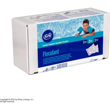 Floculant Cartouches GRE 1 Kg. 3 Floculant Cartouches GRE 1 Kg.