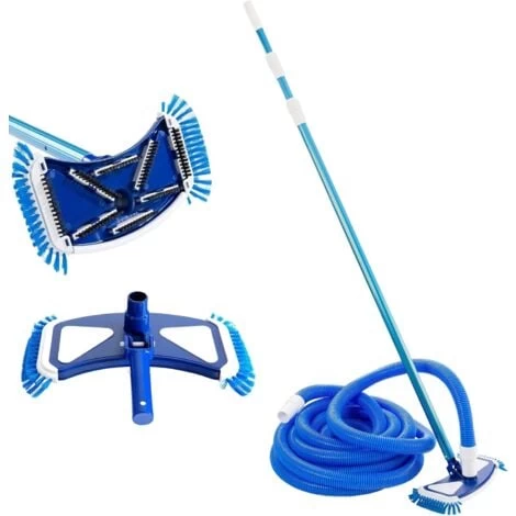 AREBOS Nettoyeur Pour Planchers De Piscine Piscine Kit De Nettoyage Pour Piscine 3 AREBOS Nettoyeur Pour Planchers De Piscine Piscine Kit De Nettoyage Pour Piscine