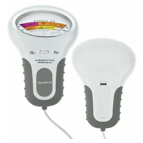 Analyseur De Qualité De L'eau, Testeur Numérique De Chlore Et De PH Cl2 Pour Piscines, Analyseur De Qualité De L'eau De Spa Avec Sonde Pour Piscines Ou Spas De Taille Domestique, 1 Pile Alcaline AA (1 4 Analyseur De Qualité De L'eau, Testeur Numérique De Chlore Et De PH Cl2 Pour Piscines, Analyseur De Qualité De L'eau De Spa Avec Sonde Pour Piscines Ou Spas De Taille Domestique, 1 Pile Alcaline AA (1 – Image 2