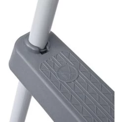 Échelle De Piscine Gris 84 Cm Acier VidaXL -Piscine Soldes 83940999 4