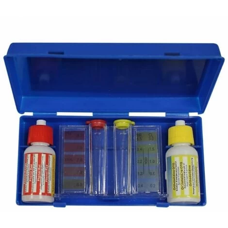Trousse D'analyse Liquide Pour Ph, Chlore Et Brome - Linxor 3 Trousse D'analyse Liquide Pour Ph, Chlore Et Brome - Linxor