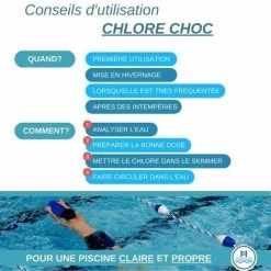 Chlore Choc Piscine Pastilles 20g - MADE FOR POOL - 5kg 9 Chlore Choc Piscine Pastilles 20g - MADE FOR POOL - 5kg -Piscine Soldes 85860178 3