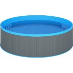 Haute Qualité -Piscine Avec écumoire Suspendue Et Pompe 350x90 Cm Gris24262 9 Haute Qualité -Piscine Avec écumoire Suspendue Et Pompe 350x90 Cm Gris24262 -Piscine Soldes 86449361 3