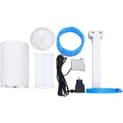 Haute Qualité -Piscine Avec écumoire Suspendue Et Pompe 350x90 Cm Gris24262 11 Haute Qualité -Piscine Avec écumoire Suspendue Et Pompe 350x90 Cm Gris24262 -Piscine Soldes 86449361 5