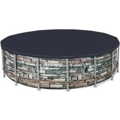 Haute Qualité -Bestway Couverture De Piscine Flowclear 488 Cm24118 -Piscine Soldes 86449774 3