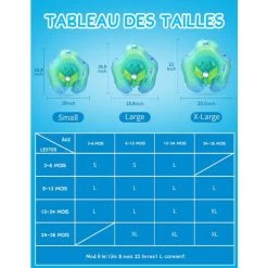 Bouee Bebe Anneau De Bain Bébé Bouee Piscine Enfant Nouveau Bouée Bébé De 3 à 36 Mois -Piscine Soldes 86548211 5