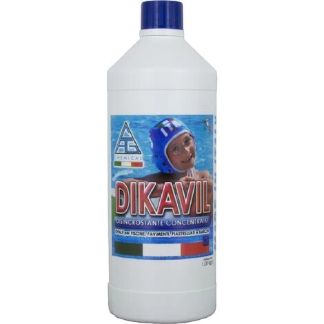 De'tartrant Pour Piscines DIKAVIL 1 L A' Base D'acides Ide'al Pour Nettoyer La Cuve Vide Et Le Sol 3 De'tartrant Pour Piscines DIKAVIL 1 L A' Base D'acides Ide'al Pour Nettoyer La Cuve Vide Et Le Sol
