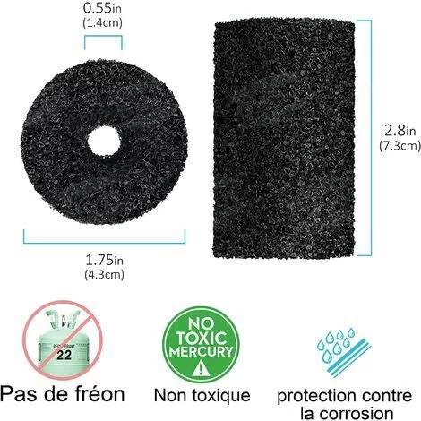 OAAO 12 Packs Brosse En Mousse De Queue Robot Pour Polaris 180, 280, 360, 380, 480, 3900 Sport,Queue De Rechange Pour Nettoyeur De Piscine Polaris Vac-Sweep Pour Tuyau De Balayage Haute Densité 4 OAAO 12 Packs Brosse En Mousse De Queue Robot Pour Polaris 180, 280, 360, 380, 480, 3900 Sport,Queue De Rechange Pour Nettoyeur De Piscine Polaris Vac-Sweep Pour Tuyau De Balayage Haute Densité – Image 2