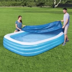 Elegant-Stil Bestway Couverture De Piscine Flowclear 305x183x56 Cm,pour Salon/Jardin,Montage Facile,0,74 Kg -Piscine Soldes 87475462 4