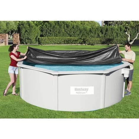 Elegant-Stil Bestway Couverture De Piscine Flowclear 396 Cm,pour Salon/Jardin,Montage Facile,2,7 Kg 5 Elegant-Stil Bestway Couverture De Piscine Flowclear 396 Cm,pour Salon/Jardin,Montage Facile,2,7 Kg – Image 3