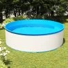 Elegant-Stil Piscine à éclaboussures 350x90 Cm Blanc,pour Salon/Jardin,Montage Facile,39,2 Kg 1 Elegant-Stil Piscine à éclaboussures 350x90 Cm Blanc,pour Salon/Jardin,Montage Facile,39,2 Kg -Piscine Soldes 87477175 1