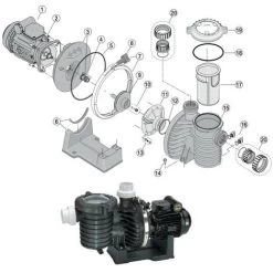 Joint De Corps Pompe Sta Rite 5P6R / 5P2R / Ultraflow