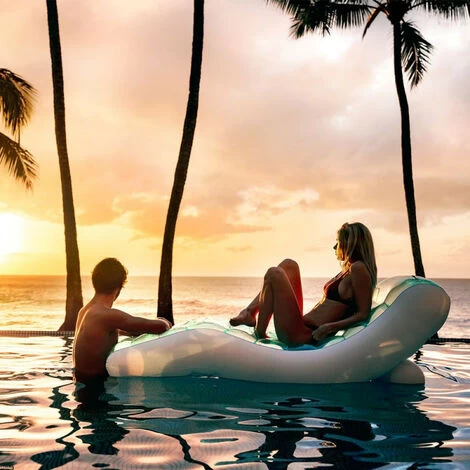 Fauteuil Gonflable Lounge Lagon De Piscine - Bleu - Intex - Livraison Gratuite 4 Fauteuil Gonflable Lounge Lagon De Piscine - Bleu - Intex - Livraison Gratuite – Image 2