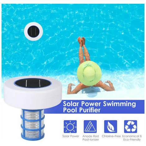 Solaire Piscine Purificateur Piscine Solaire-Ioniseur Piscine D'Eau D'Algues Inhibition Processeur Eau Sans Chlore 6 Solaire Piscine Purificateur Piscine Solaire-Ioniseur Piscine D'Eau D'Algues Inhibition Processeur Eau Sans Chlore – Image 4