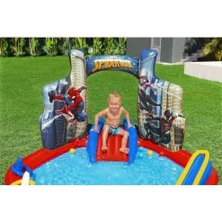 Aire De Jeux Gonflable Spider-man 2,11 m X 2,06 m X 1,27 m - Bestway - 98793 -Piscine Soldes 88266883 5