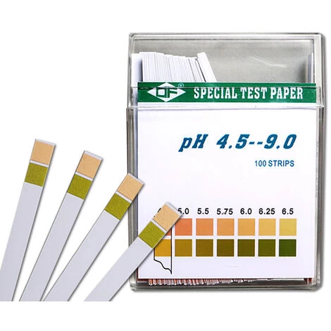Bandelettes De Test De PH 100 Pièces, Papier De Test Tournesol, Plage De Mesure 4,5-9, Papier Indicateur Universel, Test D'acidité Pour Aquariums, Eau Potable 3 Bandelettes De Test De PH 100 Pièces, Papier De Test Tournesol, Plage De Mesure 4,5-9, Papier Indicateur Universel, Test D'acidité Pour Aquariums, Eau Potable