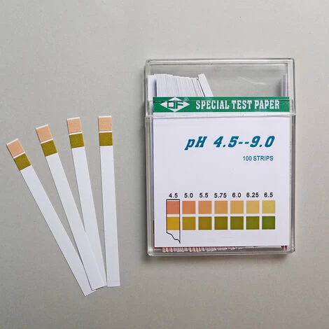 Bandelettes De Test De PH 100 Pièces, Papier De Test Tournesol, Plage De Mesure 4,5-9, Papier Indicateur Universel, Test D'acidité Pour Aquariums, Eau Potable 4 Bandelettes De Test De PH 100 Pièces, Papier De Test Tournesol, Plage De Mesure 4,5-9, Papier Indicateur Universel, Test D'acidité Pour Aquariums, Eau Potable – Image 2