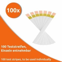 Bandelettes De Test De PH 100 Pièces, Papier De Test Tournesol, Plage De Mesure 4,5-9, Papier Indicateur Universel, Test D'acidité Pour Aquariums, Eau Potable 10 Bandelettes De Test De PH 100 Pièces, Papier De Test Tournesol, Plage De Mesure 4,5-9, Papier Indicateur Universel, Test D'acidité Pour Aquariums, Eau Potable -Piscine Soldes 88656411 4