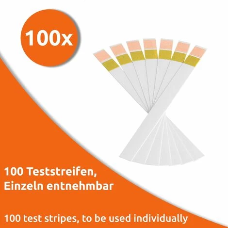 Bandelettes De Test De PH 100 Pièces, Papier De Test Tournesol, Plage De Mesure 4,5-9, Papier Indicateur Universel, Test D'acidité Pour Aquariums, Eau Potable 6 Bandelettes De Test De PH 100 Pièces, Papier De Test Tournesol, Plage De Mesure 4,5-9, Papier Indicateur Universel, Test D'acidité Pour Aquariums, Eau Potable – Image 4