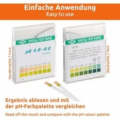 Bandelettes De Test De PH 100 Pièces, Papier De Test Tournesol, Plage De Mesure 4,5-9, Papier Indicateur Universel, Test D'acidité Pour Aquariums, Eau Potable 11 Bandelettes De Test De PH 100 Pièces, Papier De Test Tournesol, Plage De Mesure 4,5-9, Papier Indicateur Universel, Test D'acidité Pour Aquariums, Eau Potable -Piscine Soldes 88656411 5