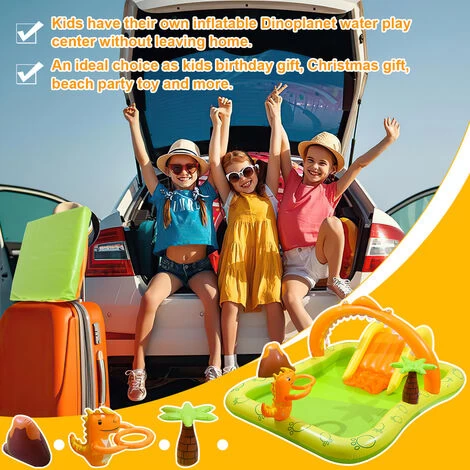 Piscine Pour Enfant Gonflable -Aire De Jeux Aquatique 246x193x110cm 7 Piscine Pour Enfant Gonflable -Aire De Jeux Aquatique 246x193x110cm – Image 5