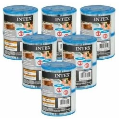 Cartouches Spa Intex - 6 Lots De 2 Cartouches De Filtration Soit 12 Cartouches - Livraison Gratuite