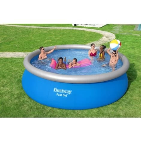 BESTWAY Piscine Hors Sol Fast Set™ 457 X 122 Cm Avec Pompe 4 BESTWAY Piscine Hors Sol Fast Set™ 457 X 122 Cm Avec Pompe – Image 2