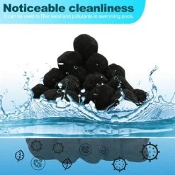 SWANEW Filter Balls 2100 G, Balles Filtrantes Piscine Pour Filtre à Sable Pour Aquarium De De Piscine-Noir 9 SWANEW Filter Balls 2100 G, Balles Filtrantes Piscine Pour Filtre à Sable Pour Aquarium De De Piscine-Noir -Piscine Soldes 89829201 3
