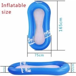 Hamac Gonflable Piscine,Matelas Flottant,Bouée Piscine D'eau Fauteuil Bouée De Piscine,Géant Aqua Flotteur Gonflable En Filet,Flottant Lit Matelas D'eau Canapé Pour Adultes Et Enfants(Bleu,16575 CM) 10 Hamac Gonflable Piscine,Matelas Flottant,Bouée Piscine D'eau Fauteuil Bouée De Piscine,Géant Aqua Flotteur Gonflable En Filet,Flottant Lit Matelas D'eau Canapé Pour Adultes Et Enfants(Bleu,16575 CM) -Piscine Soldes 90030089 4