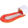 Flottant Lit Lit Gonflable Pour Piscine Bouée Hamac Flottant Lit Gonflable Avec L'Auvent Pour Piscine, Jouet Pour Adultes Et Enfants Rouge -Piscine Soldes 90030130 1