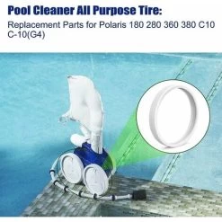 Polaris 280 Pneus De Rechange De Piscine, 3 Pièces Adaptables Gomme Tendre Pour Robot Polaris 180, 280, 360,380, C10, C-10 9 Polaris 280 Pneus De Rechange De Piscine, 3 Pièces Adaptables Gomme Tendre Pour Robot Polaris 180, 280, 360,380, C10, C-10 -Piscine Soldes 90519232 3