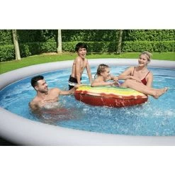 Piscine Autoportante Ronde Ø 4,57 X 1,07 M Aspect Résine Tressée Fast Set De Bestway 10 Piscine Autoportante Ronde Ø 4,57 X 1,07 M Aspect Résine Tressée Fast Set De Bestway -Piscine Soldes 90538723 4