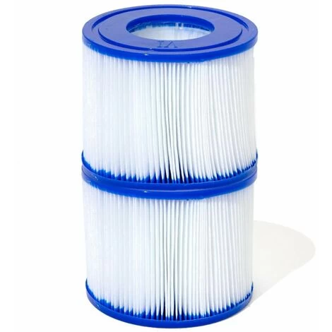 Cartouche Type VI Pour Filtration De Spa Gonflable - Lot De 2 3 Cartouche Type VI Pour Filtration De Spa Gonflable - Lot De 2