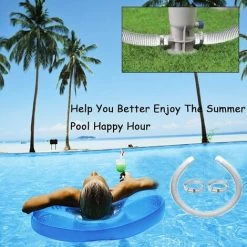 RHAFAYRE 2 Pcs Tuyau De Rechange Pour Piscine Hors Sol Tuyau De Piscine Pour Piscines Pour Piscine Hors Terre Tuyau De Remplacement De Pompe De Filtre De Piscine（150x3.2 CM） -Piscine Soldes 90663810 4