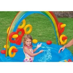 Terrain De Jeu Arc-en-ciel Intex 57453 9 Terrain De Jeu Arc-en-ciel Intex 57453 -Piscine Soldes 91373608 3