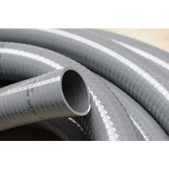 Couronne Rouleau 5M Tuyau PVC Gris Pression Souple à Coller Ø 40mm Diamètre/Bassins Et Piscines