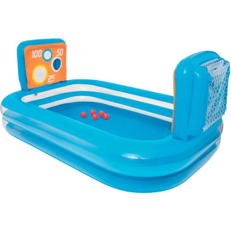 Piscine Gonflable Pour Enfants Avec 2 Buts Bestway Skill Shot 237x152x94 Cm 3 Piscine Gonflable Pour Enfants Avec 2 Buts Bestway Skill Shot 237x152x94 Cm