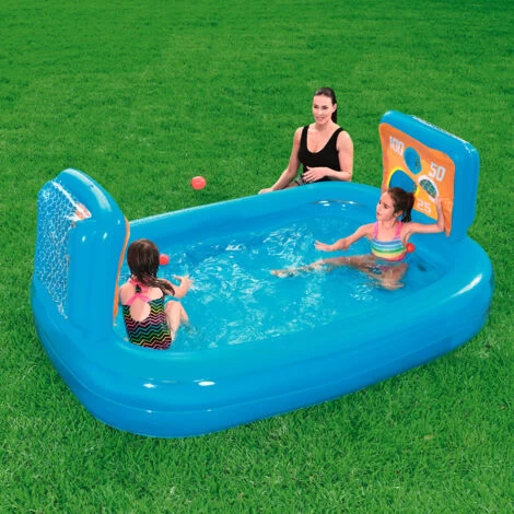 Piscine Gonflable Pour Enfants Avec 2 Buts Bestway Skill Shot 237x152x94 Cm 4 Piscine Gonflable Pour Enfants Avec 2 Buts Bestway Skill Shot 237x152x94 Cm – Image 2